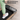 UREVO SpaceWalk E4W Smart Walking Pad, woman using the wood grain treadmill at home to track fitness goals