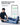 UREVO Wireless Recovery Massager, blue compression boots with app control for muscle recovery.