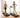 In a home gym, a white woman is walking on a walking pad on the left, and another white woman is running on a walking pad on the right.