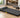 Compact treadmill in a modern home gym