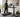 Man walking on an under-desk treadmill while working