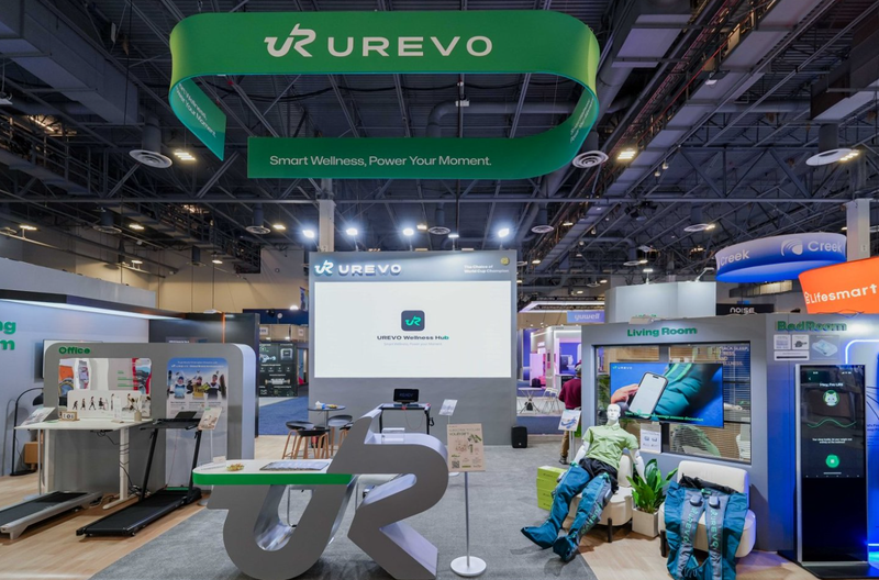 UREVO at CES 2026: “3×8hrs Smart Wellness Ecosystem” Makes You Achieve More with Less