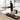 A man works productively at his standing desk, staying active using the sleek UREVO SpaceWalk E1L Smart Walking Pad at home