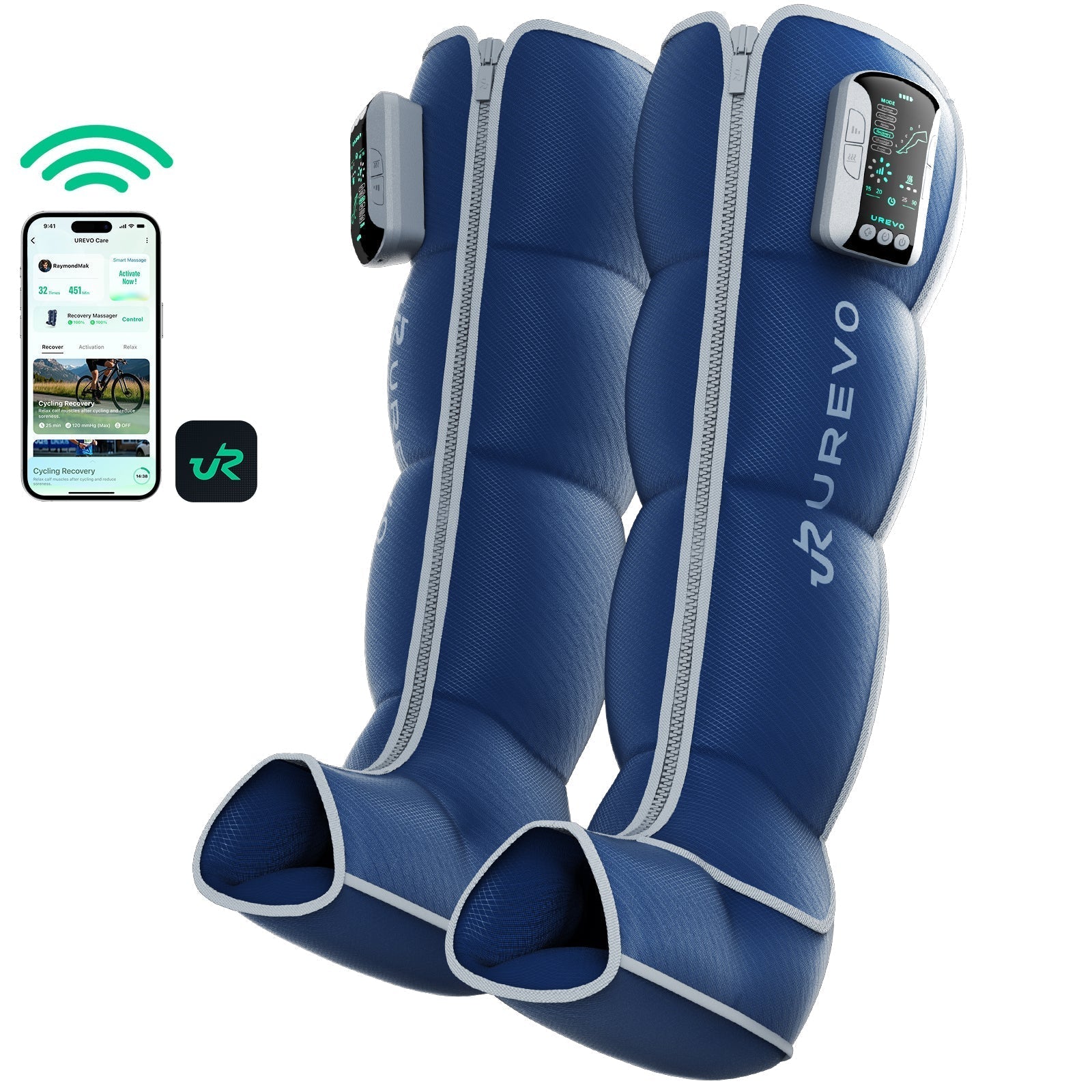 urevo care wireless recovery massager