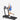 Athlete running on the UREVO Strol 1 Pro Treadmill, featuring a sleek black design with digital display for effective home workouts