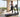 Woman running on a smart treadmill in a modern living room