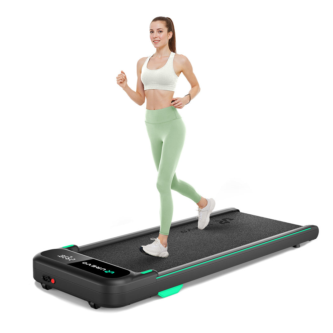 UREVO UREVO Spacewalk E4 walking pad - 4 mph max speed, 50 dB quiet operation, 265 lbs capacity - Perfect for home office and under desk use