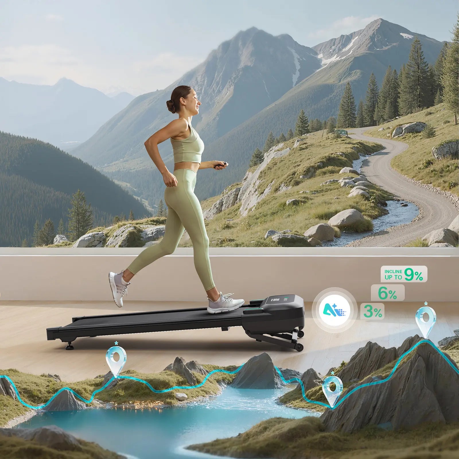 UREVO SpaceWalk 5L Smart Walking Pad