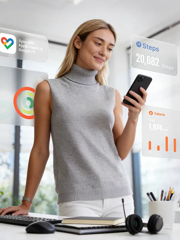 UREVO fitness app tracking