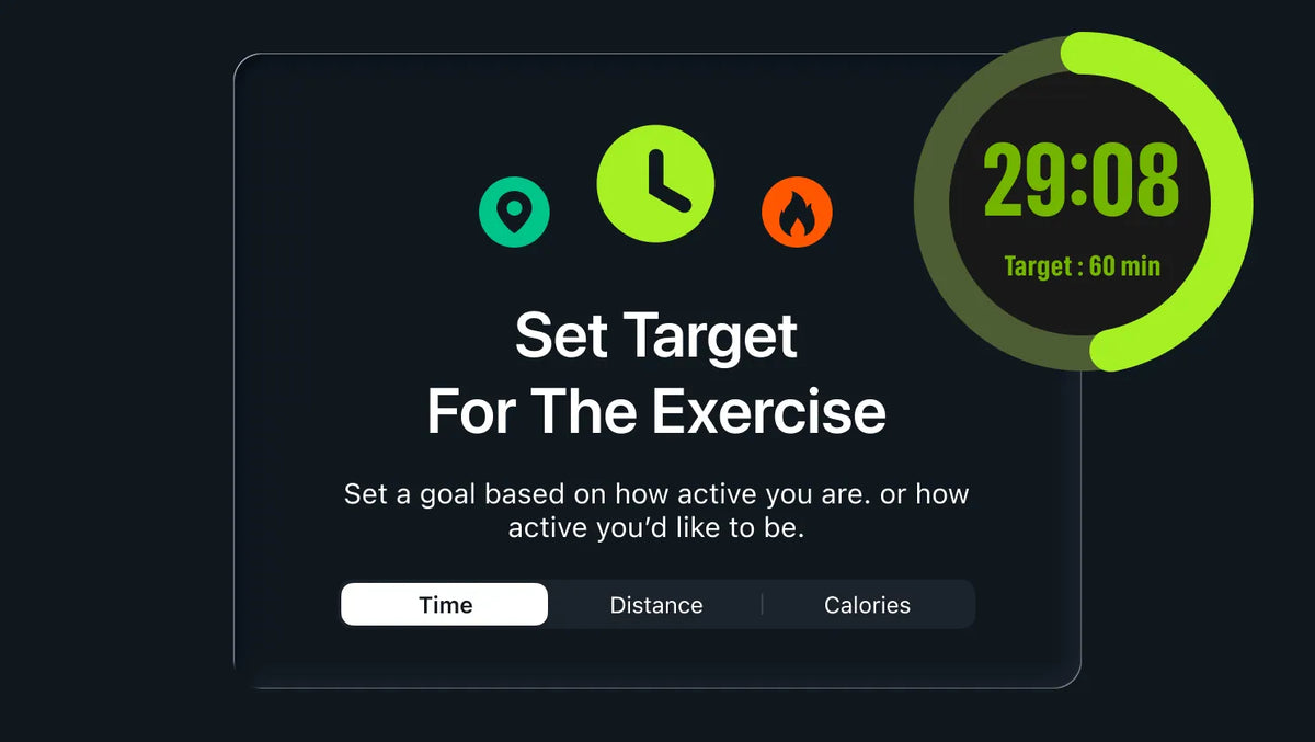 Exercise goal settings