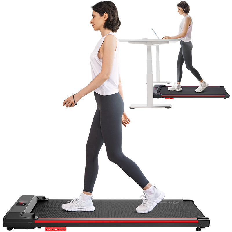 UREVO Spacewalk E1 Treadmill, ideal for walking while working at a standing desk.