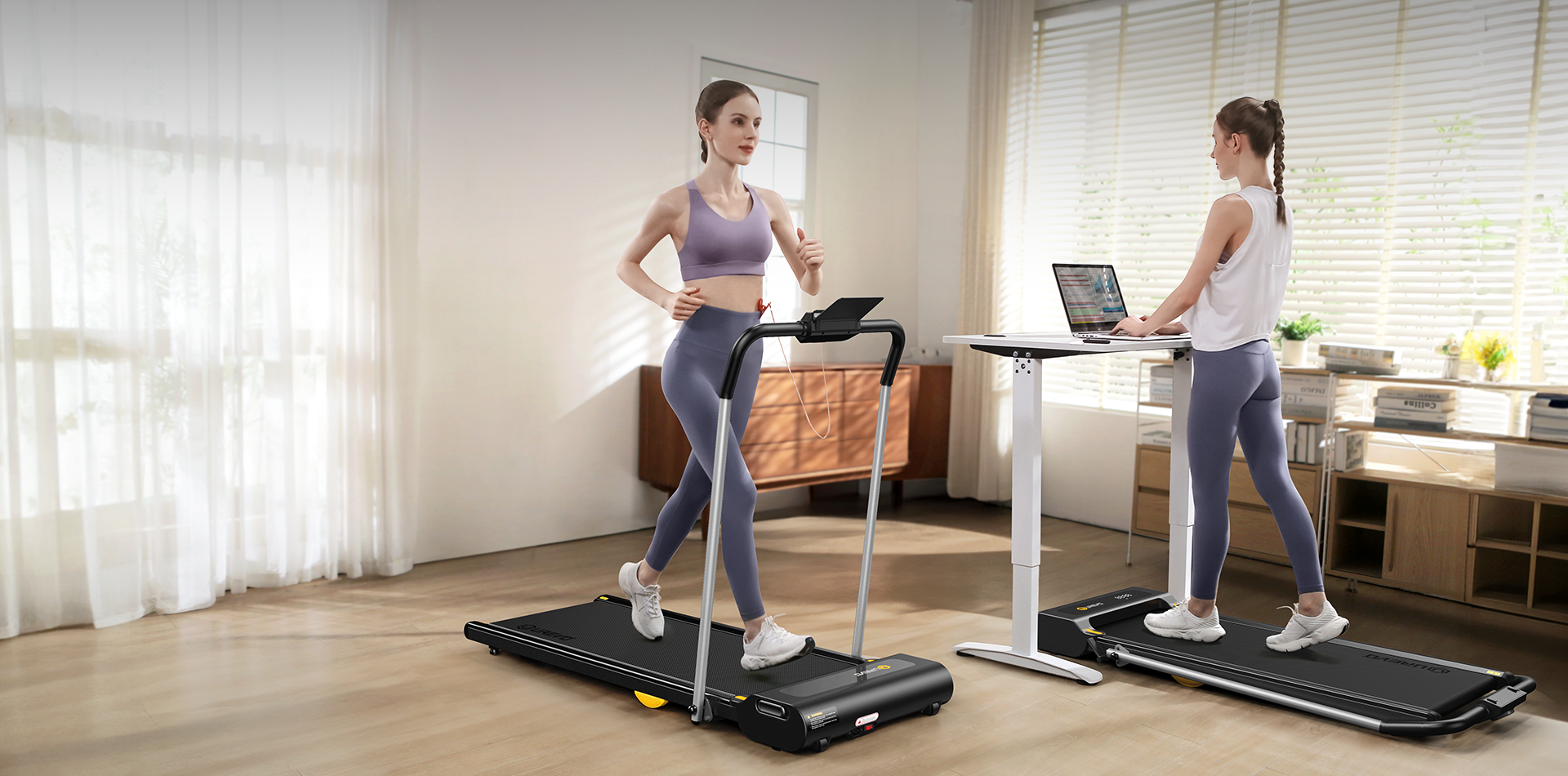 Urevo Space Friendly Treadmill Lift Tech Affordable Prices