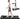UREVO SpaceWalk E4 walking pad, woman using treadmill desk for fitness and work at home or in office.
