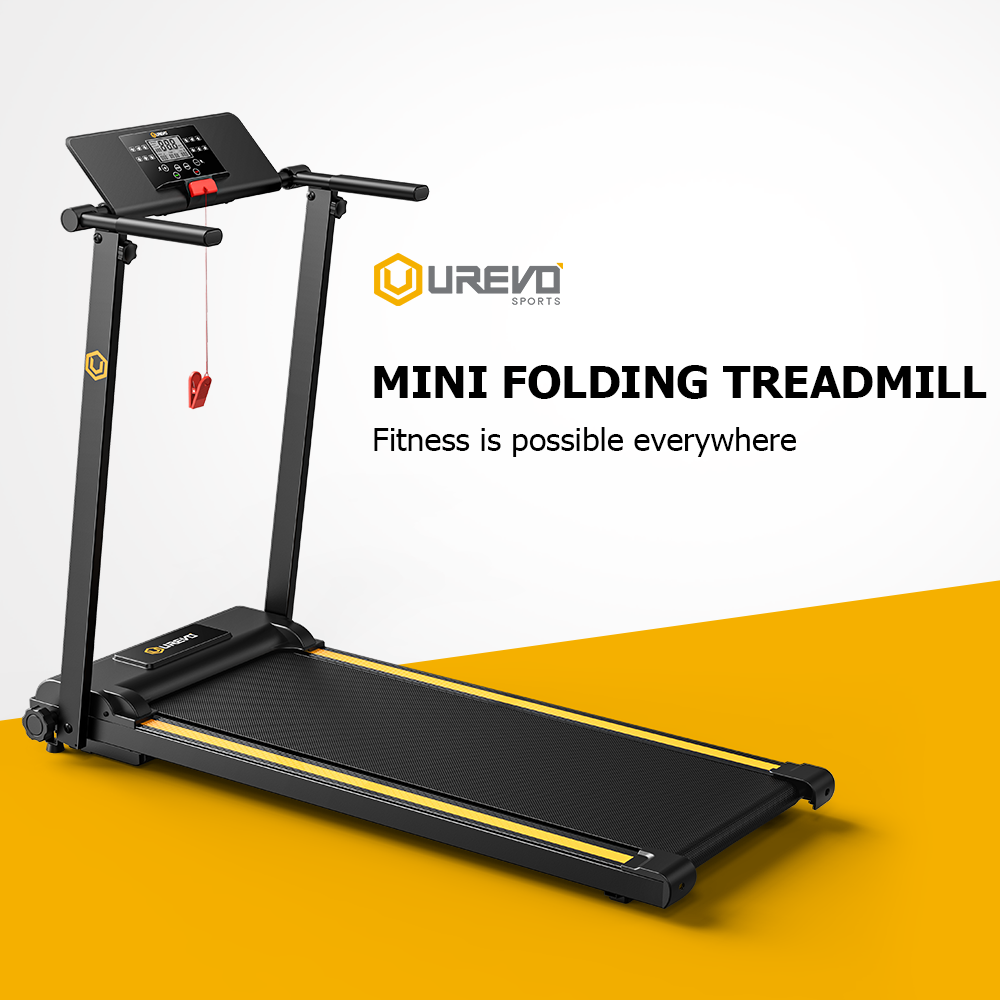 Foldi Mini Treadmill Most Effective Running Modes for Fat Reduction Urevo