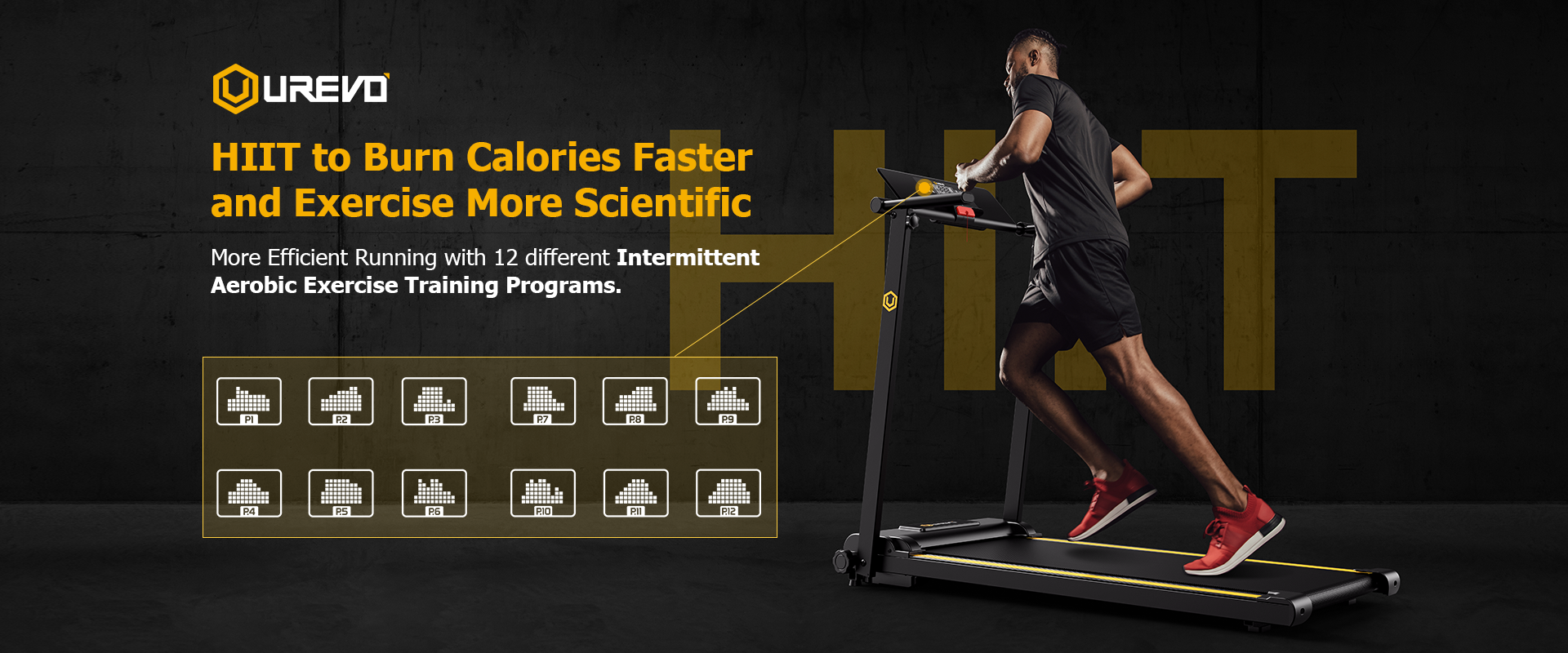 Foldi Mini Treadmill Most Effective Running Modes for Fat Reduction Urevo