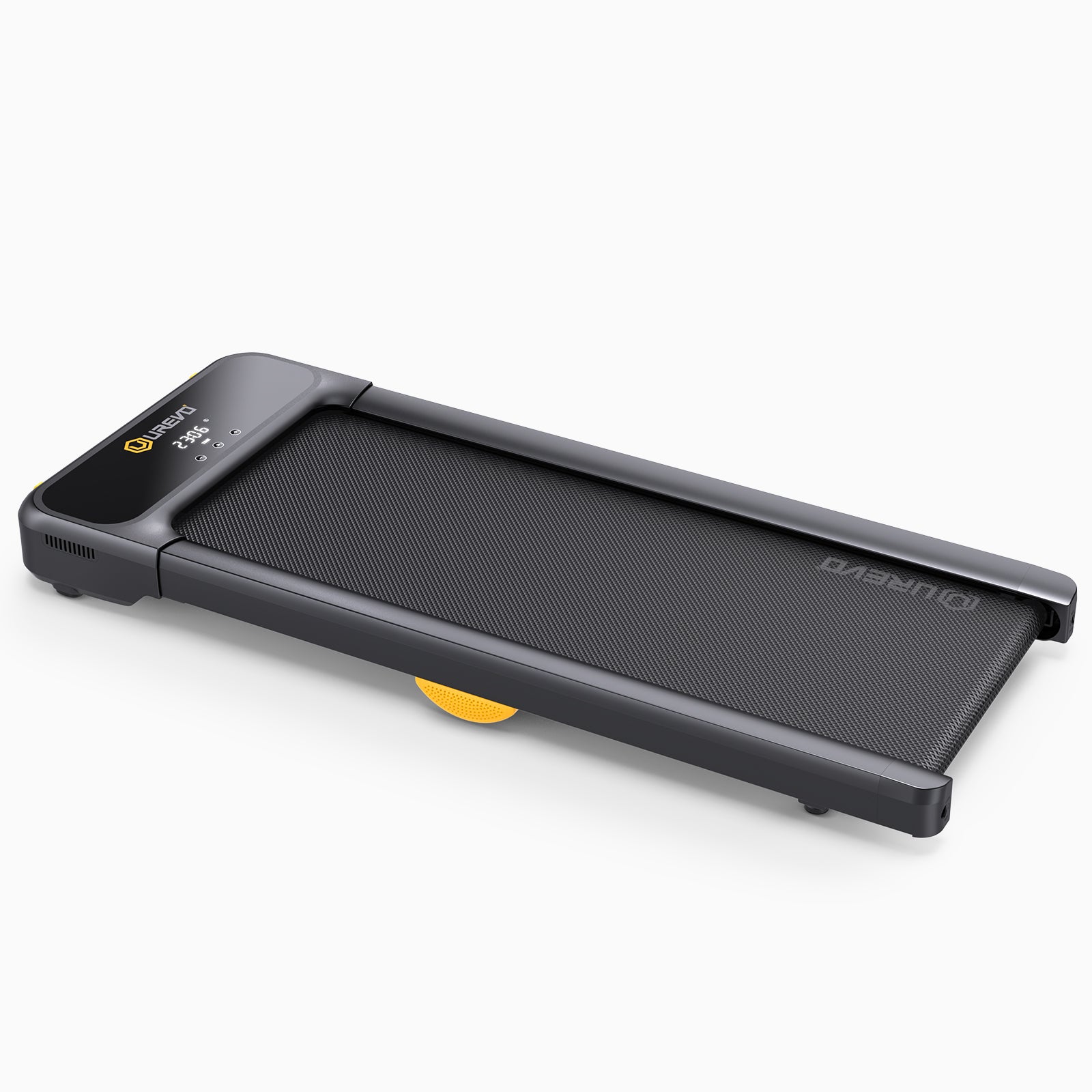 UREVO Spacewalk E5 treadmill, sleek design for efficient home workouts.
