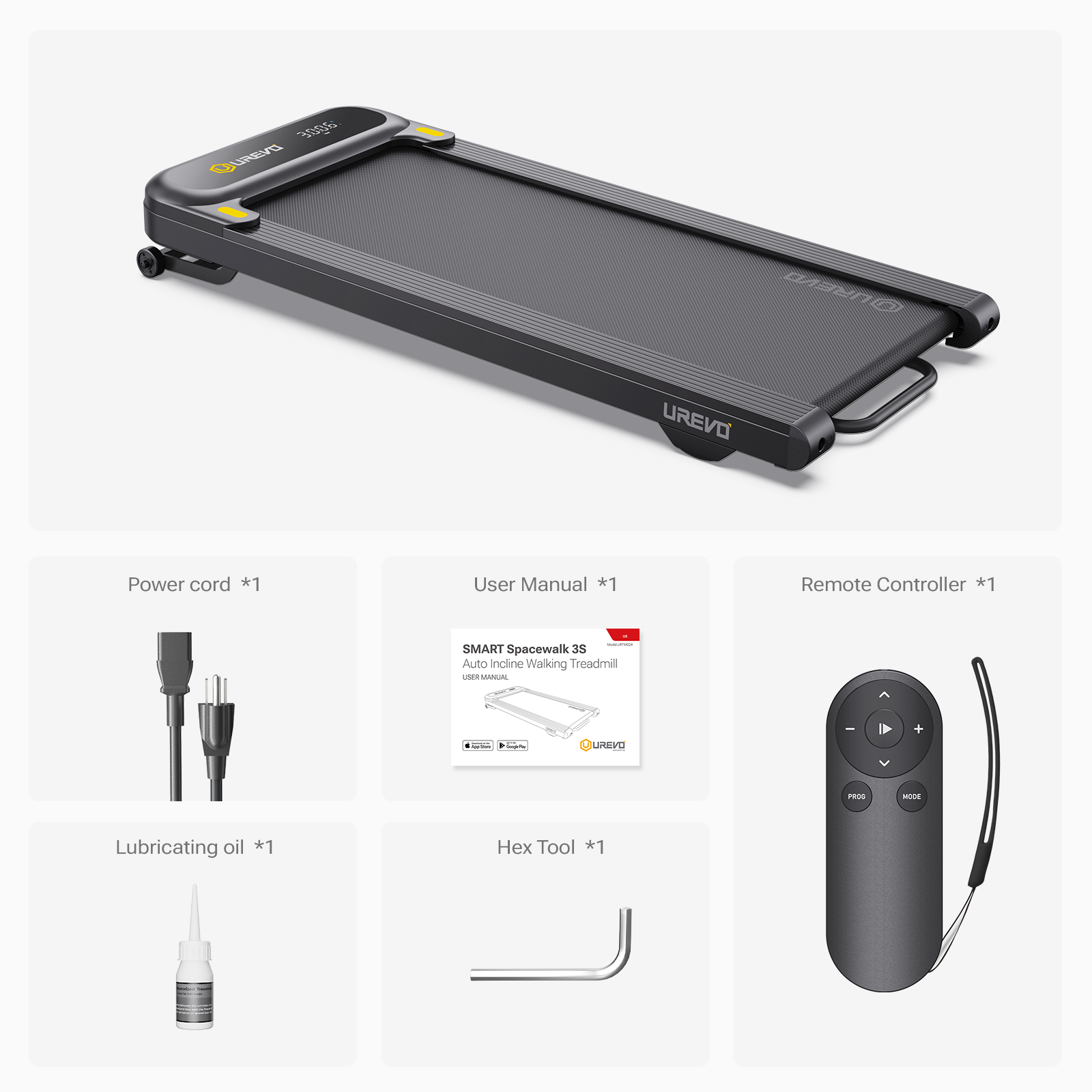 UREVO SpaceWalk 3S Treadmill