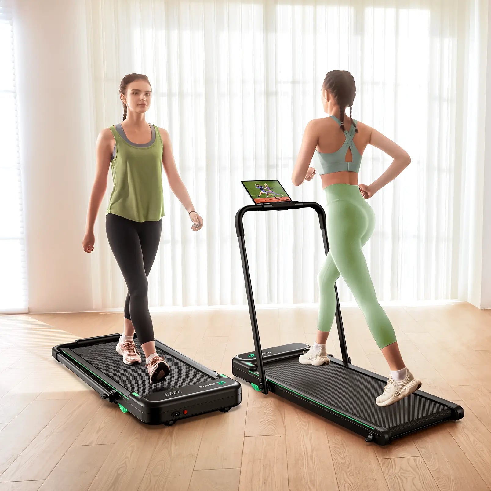 UREVO Strol 2E walking and running modes