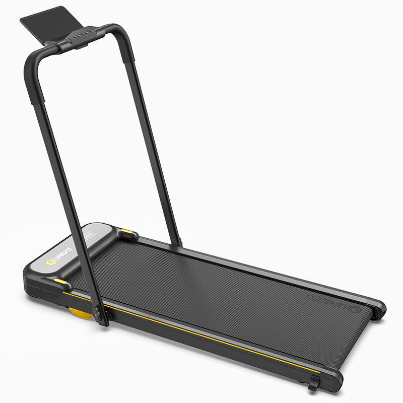UREVO Strol 2E Smart Treadmill, sleek and compact design for home use.