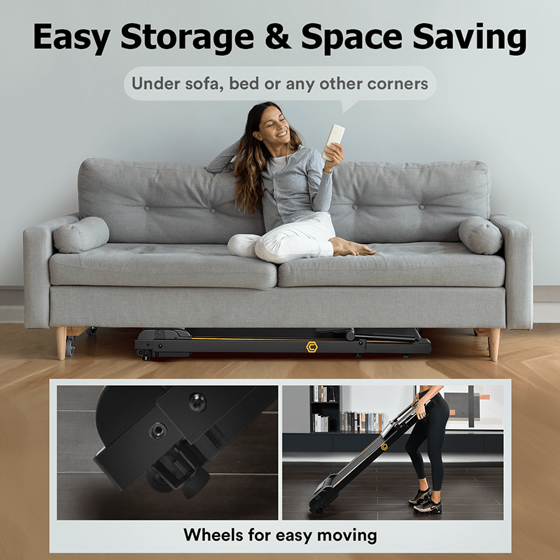 Treadmill that fits under couch hotsell